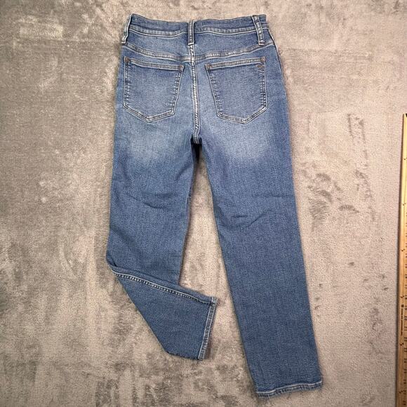 These are Madewell Stovepipe jeans, size 27 - Picture 2 of 15